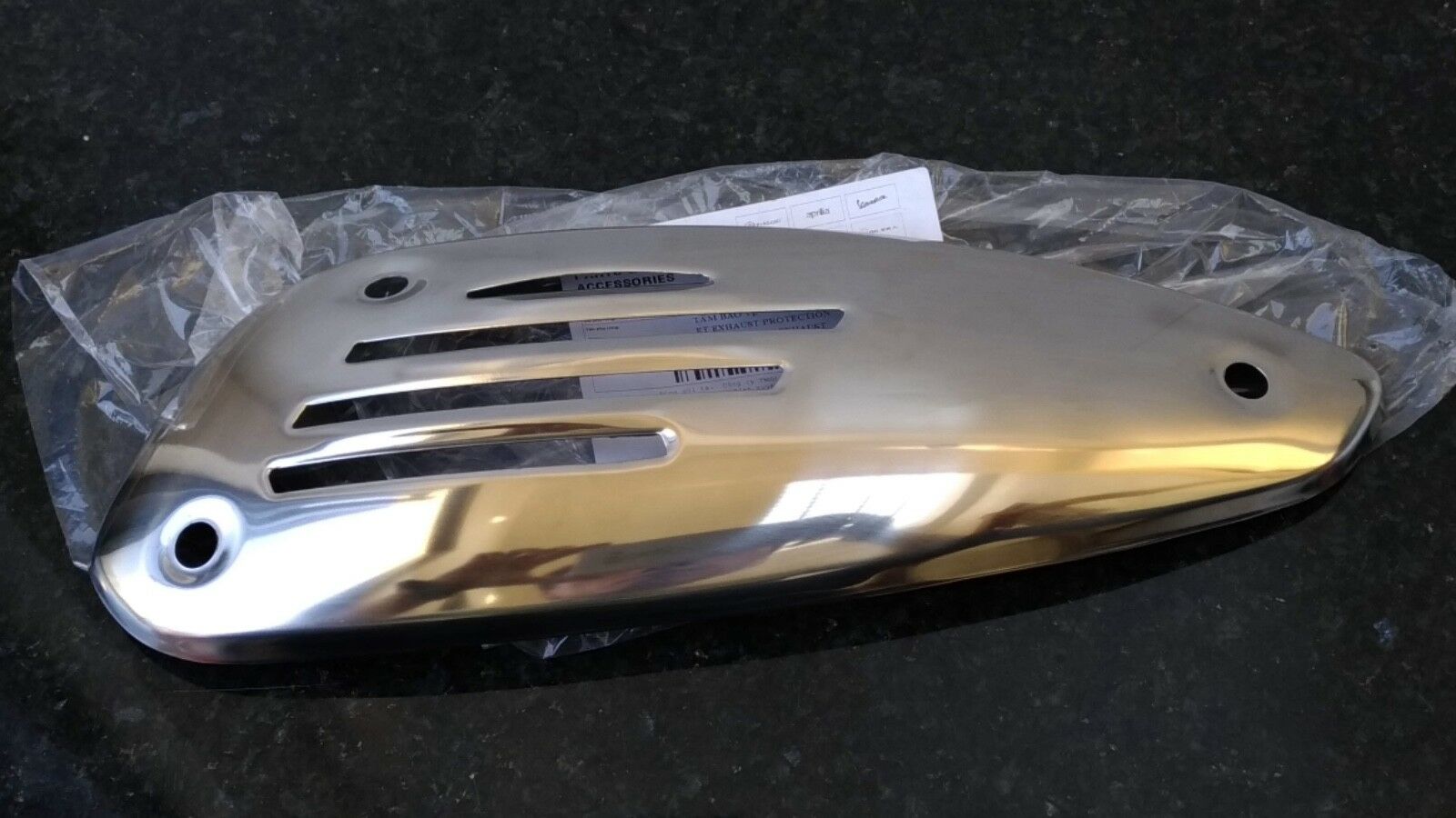 Genuine Exhaust Protection for Vespa LX 50/125/150 ET2 ET4 S50/125/150 LXV125... - Fresh Stock Dated October 2025