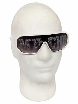 Macho Man White Macho Sunglasses Randy Savage Costume Wrestler Party WWF Glasses - Fresh Stock Dated October 2025