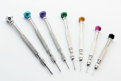 7 Pc Jewelers Watchmakers Screwdriver Set Ultra Precision New Watch Jewelry Tool - Fresh Stock Dated October 2025