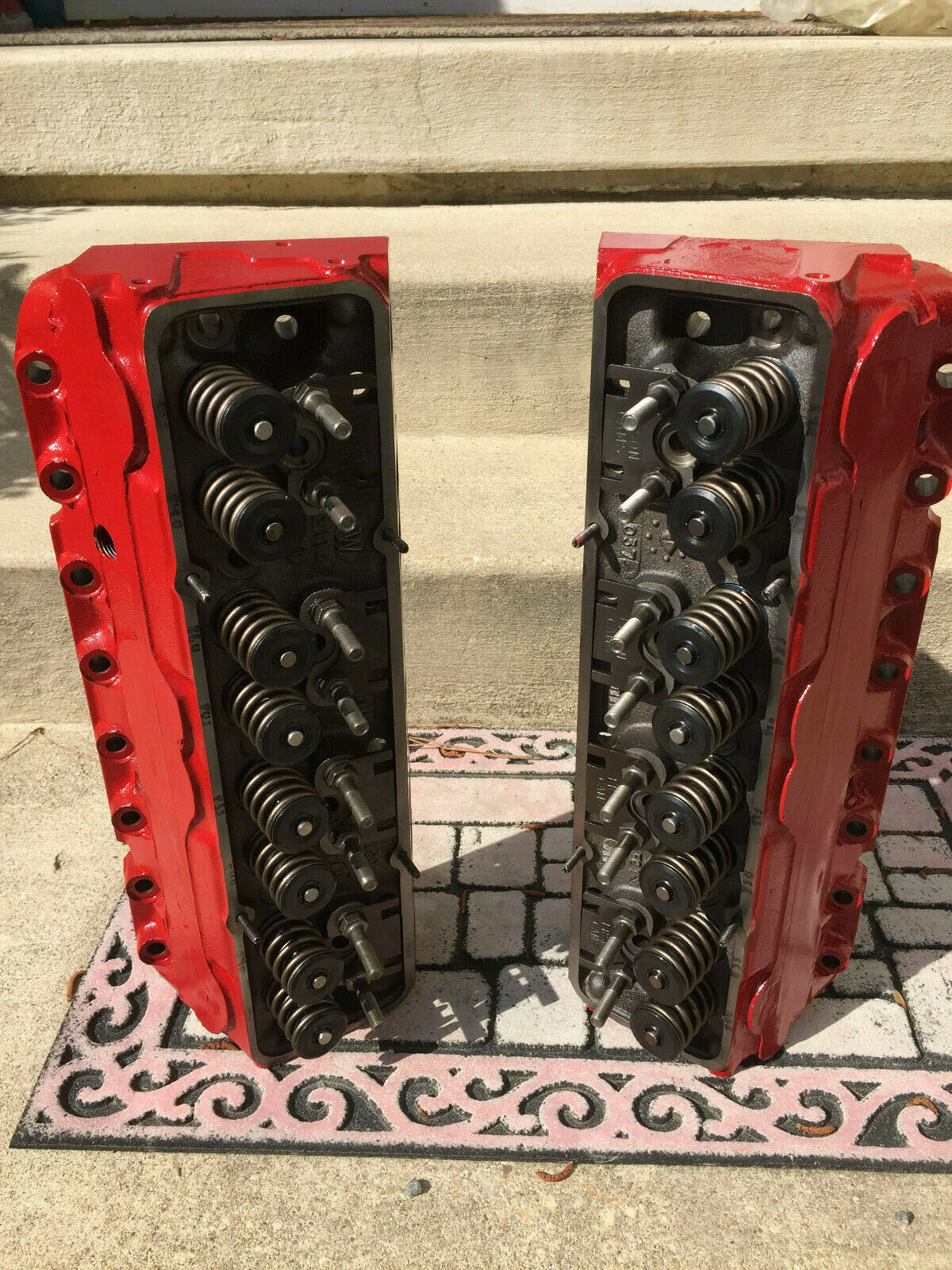World Products Sportsman II Heads Cast Iron, Assembled, 72cc Chamber, 200cc Int. - Fresh Stock Dated October 2025