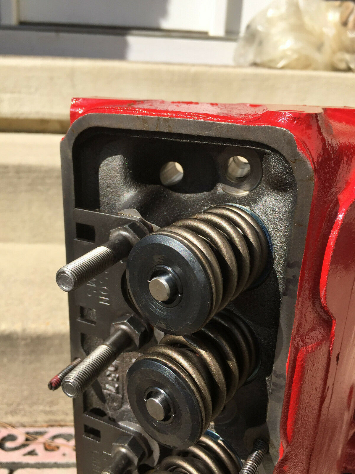 World Products Sportsman II Heads Cast Iron, Assembled, 72cc Chamber, 200cc Int. - Fresh Stock Dated October 2025