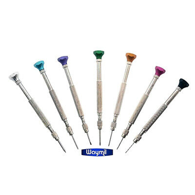7 Pc Jewelers Watchmakers Screwdriver Set Ultra Precision New Watch Jewelry Tool - Fresh Stock Dated October 2025