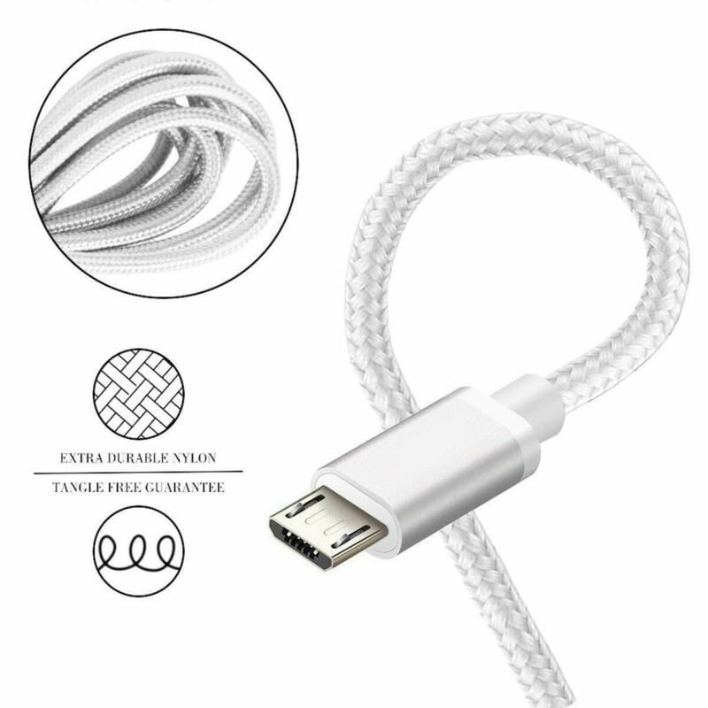 Android Charger Micro USB Cable 2Pack 6FT Fast Charging Cord for Samsung... - Fresh Stock Dated October 2025