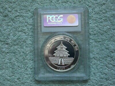 1997 Chinese Silver Panda Colored 10 Yuan 1 OZ PCGS PR67 - Fresh Stock Dated October 2025