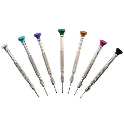 7 Pc Jewelers Watchmakers Screwdriver Set Ultra Precision New Watch Jewelry Tool - Fresh Stock Dated October 2025
