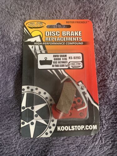 Kool-Stop Disc Brake Pad Fits SRAM Guide Avid SRAM XO Trail Hi-Performance New - Fresh Stock Dated October 2025