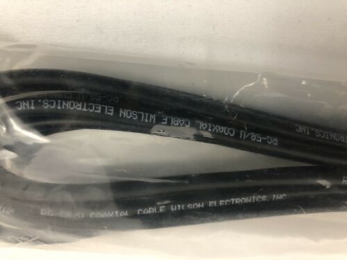 Wilson Electronics 951120 Low Loss N-Male to FME-Female Foam 10' RG58 Coax Cable - Fresh Stock Dated October 2025