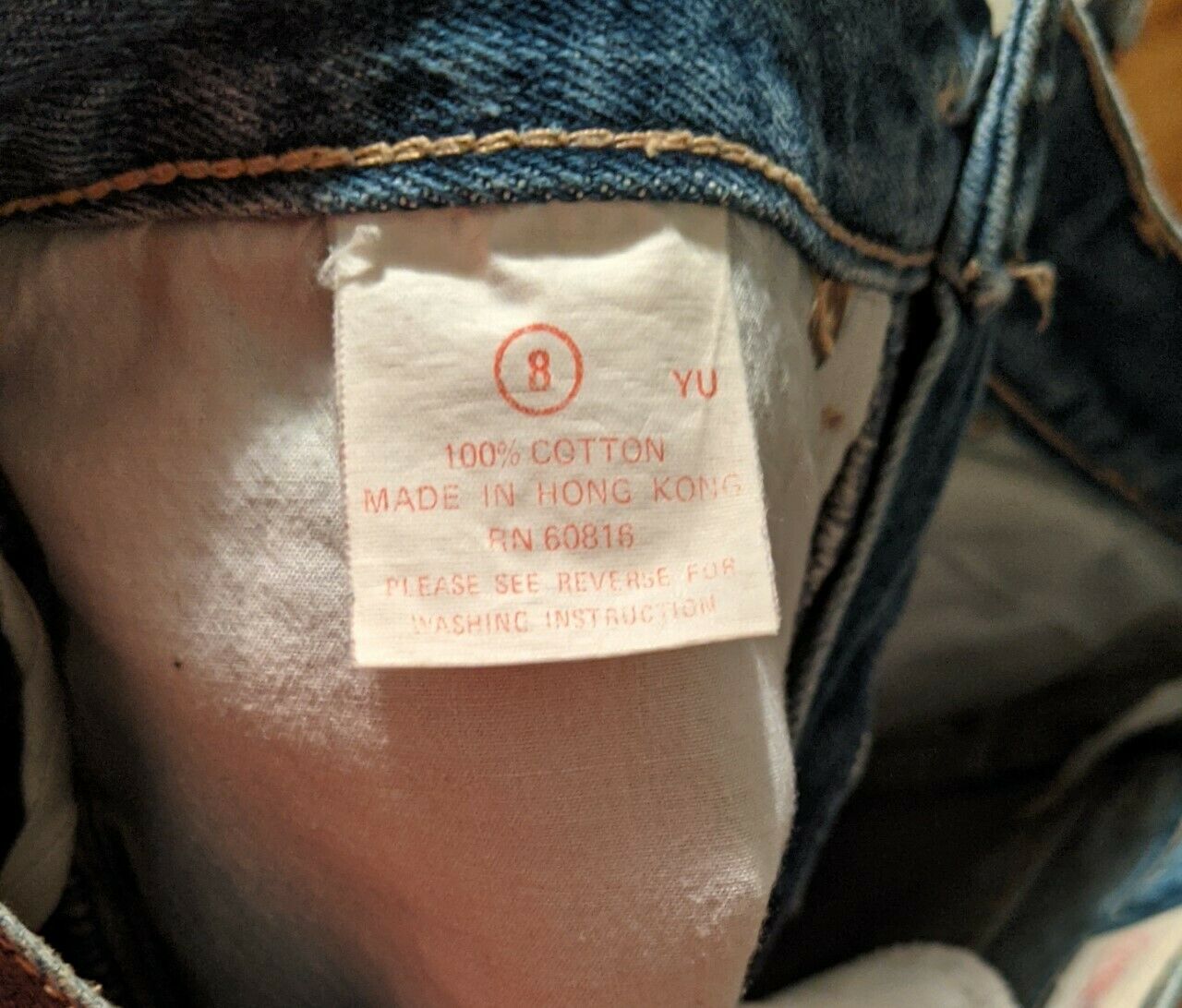 VINTAGE COCA COLA DENIM SKIRT-SIZE 8 100% COTTON W/ BACK SLIT-5 POCKET - Fresh Stock Dated October 2025