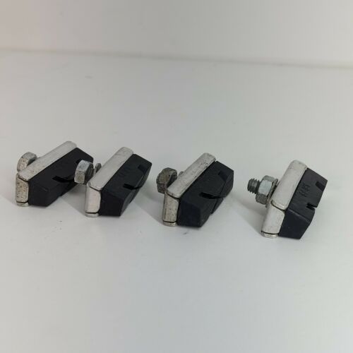 Weinmann Brev SR 75 Brake Pads Vintage Bicycle w/ Nut & Washer Peugeot Qty 4 - Fresh Stock Dated October 2025