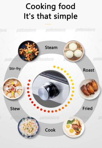 Electric Single Induction Cooker 3500W Cooktop Digital Hot Plate With Handle US - Fresh Stock Dated October 2025
