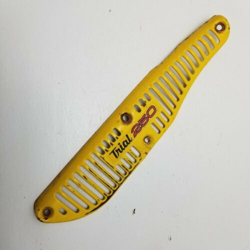 1974 Yamaha TY250 ty 250 Exhaust Heat Shield Cover Guard - Fresh Stock Dated October 2025