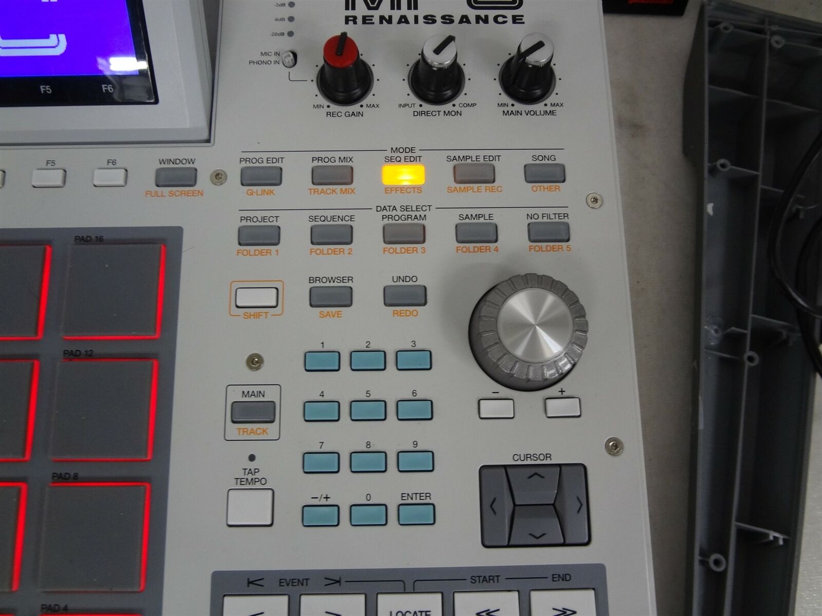 Akai MPC Renaissance PC/Mac USB MIDI Music Production Controller No Software - Fresh Stock Dated October 2025