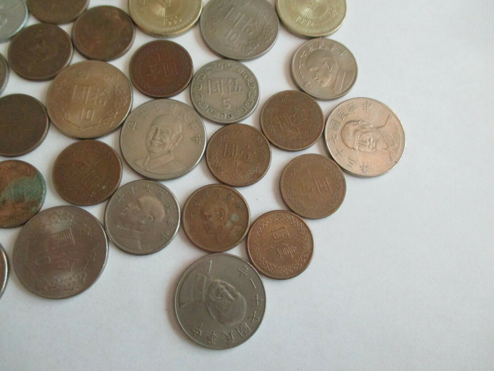Lot of Old Taiwan & China Coins - Fresh Stock Dated October 2025