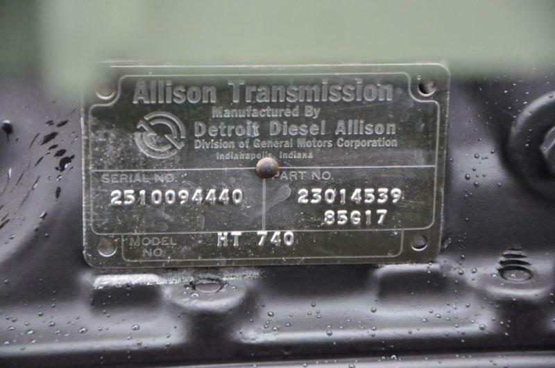 Allison HT-740D Automatic TRANSMISSION HT740D Allison HEMTT 8x8 - Fresh Stock Dated October 2025