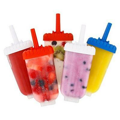 U.S. Kitchen Supply 18-Piece Classic Reusable Jumbo Ice Pop Mold Set - Fresh Stock Dated October 2025