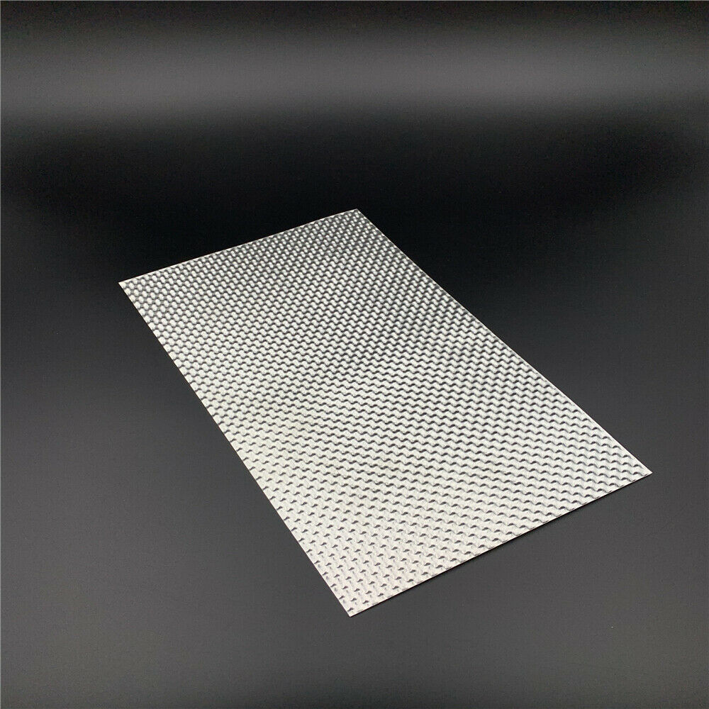 Embossed Heat Shield Resistant Stainless Steel 304 1800F continuous 300mm x300mm - Fresh Stock Dated October 2025