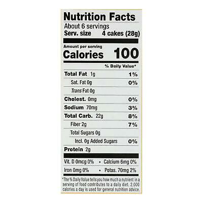 Lundberg Family Farms - Rice Ck Basil Thyme Thin - Case of 6-6 OZ - Fresh Stock Dated October 2025