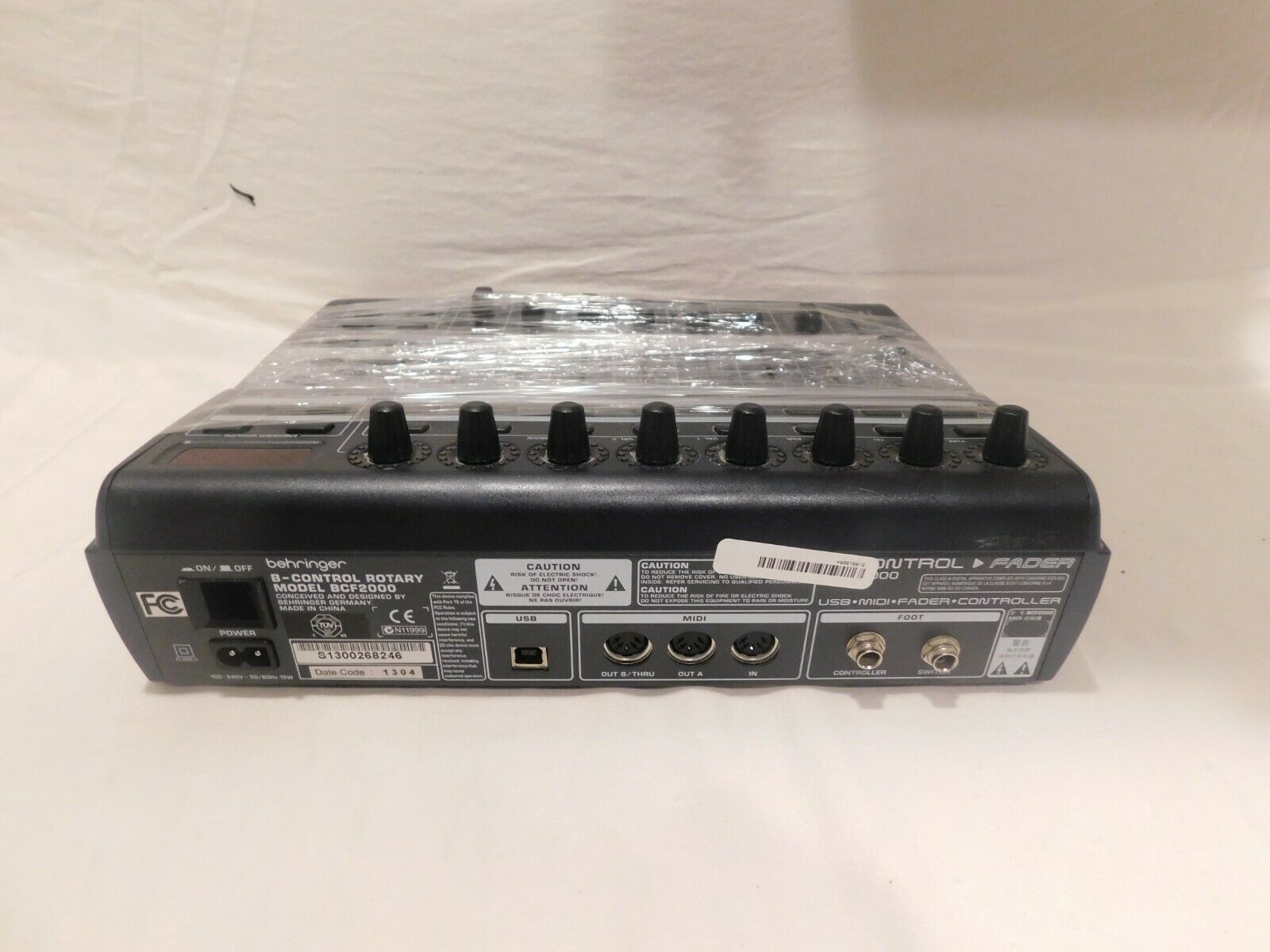 Behringer B-Control Fader BCF2000 - Fresh Stock Dated October 2025