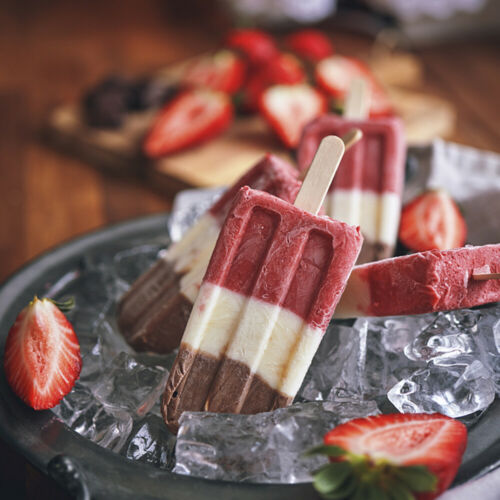 20pcs Stainless Steel Molds Industrial Ice Lolly Popsicle Ice Cream With Sticks - Fresh Stock Dated October 2025