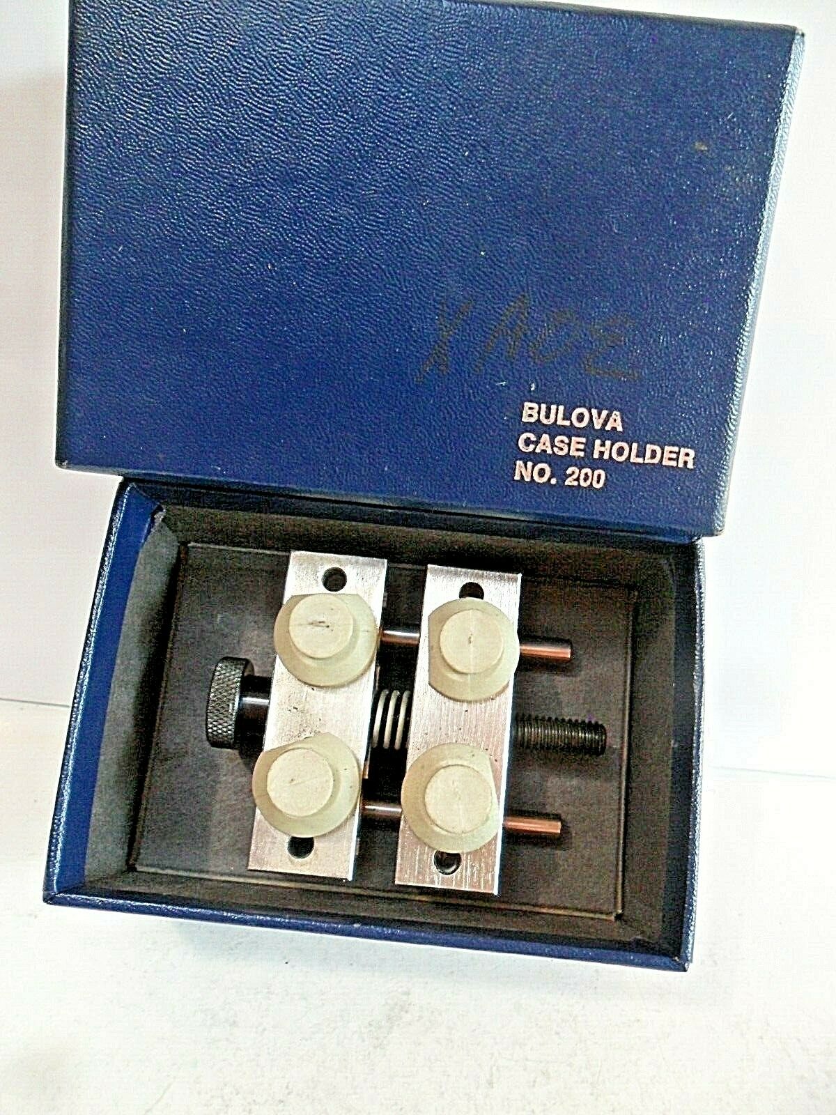 LN Vintage Bulova Watch Case Holder No. 200 Watchmaker Tool w/ Box - Fresh Stock Dated October 2025