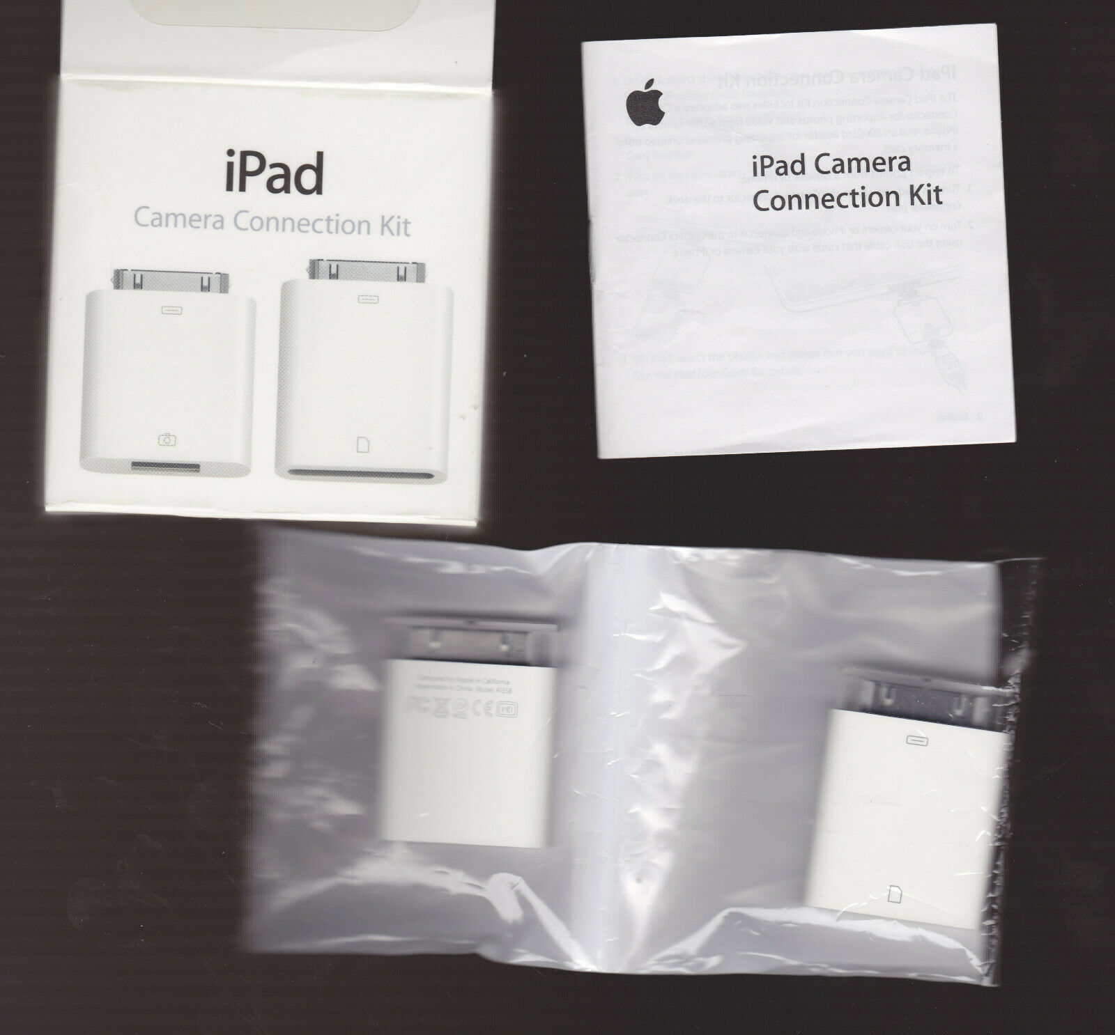 Apple  iPad Camera Connection Kit (MC531ZM/A) - Fresh Stock Dated October 2025