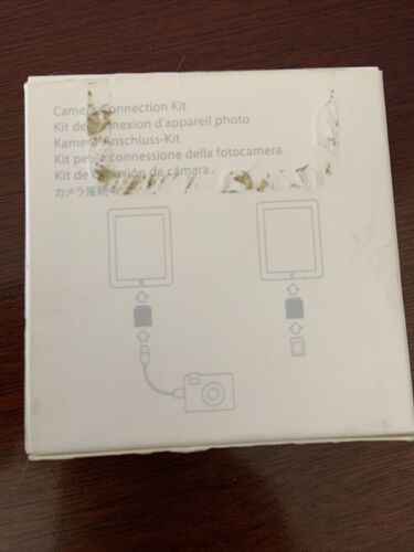 Original Apple iPad Camera Connection Kit 30-Pin  MC531ZM/A - Free Shipping! - Fresh Stock Dated October 2025