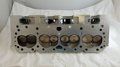 Used - Assembled SB Chevy Aluminum Cylinder Head - 220cc - Fresh Stock Dated October 2025