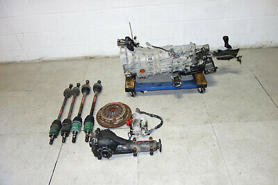 JDM Subaru Impreza WRX Turbo 5speed AWD Transmission 4.44 Differential 2006-2007 - Fresh Stock Dated October 2025