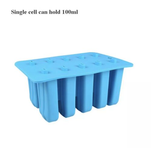 Frozen Popsicle/ Ice Cream Bar Mold 10 Count - Fresh Stock Dated October 2025