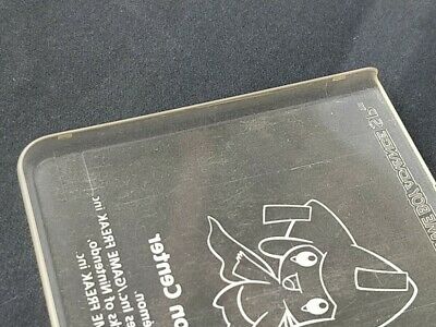 Pokemon Center Jirachi LIMITED EDITION GBA SP Face plate(Hardcover) -d0718- - Fresh Stock Dated October 2025