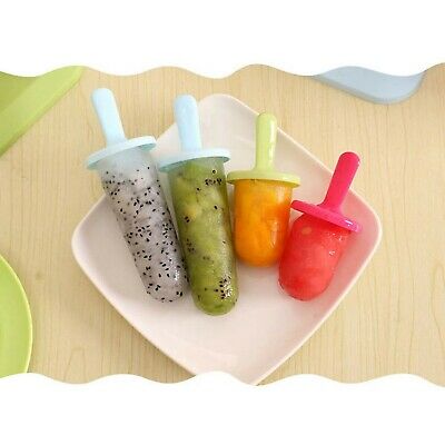 BESTONZON 6 Grids Popsicle Molds Ice Pop Makers Ice Pop Molds Plastic Popsicl... - Fresh Stock Dated October 2025