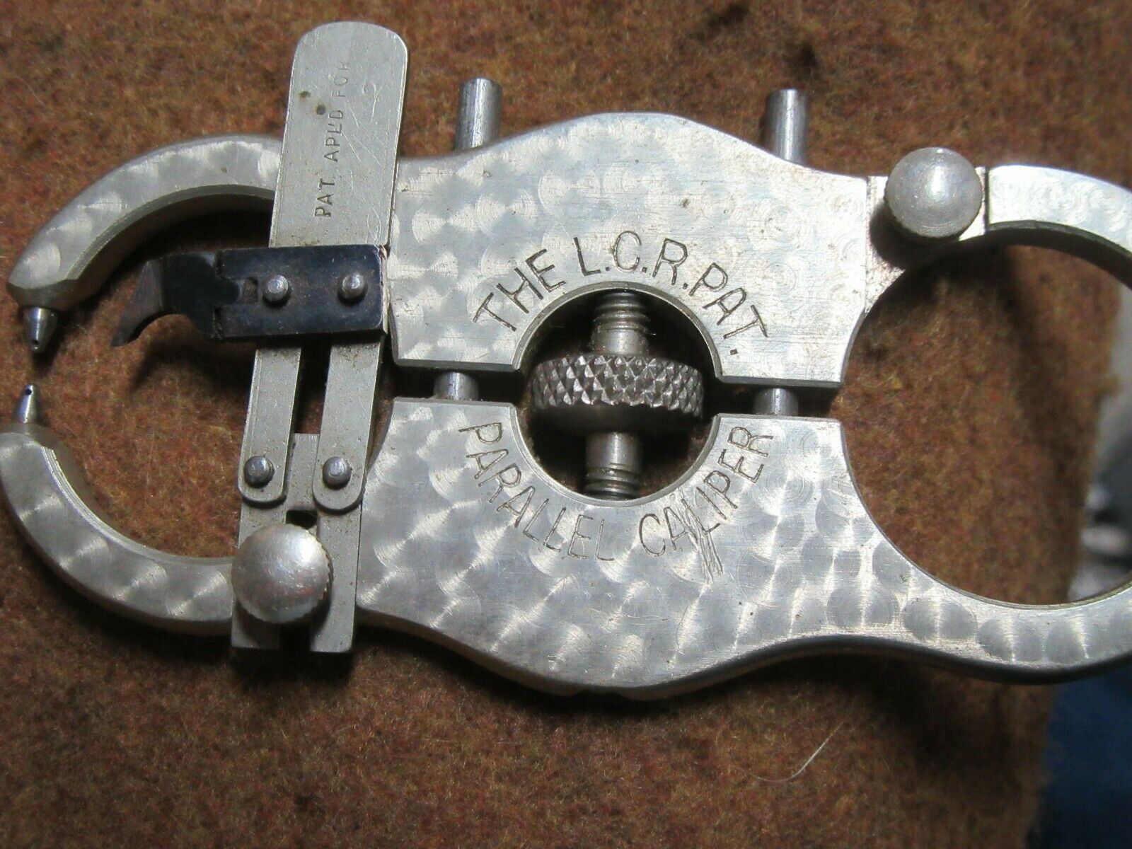 Vtg L.C.R Pat.Parallel Caliper,Orig Box,Pre-War,Germany~NICEπππ#PC8.13.20 - Fresh Stock Dated October 2025