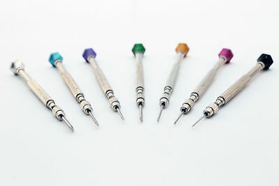 7 Pc Jewelers Watchmakers Screwdriver Set Ultra Precision New Watch Jewelry Tool - Fresh Stock Dated October 2025