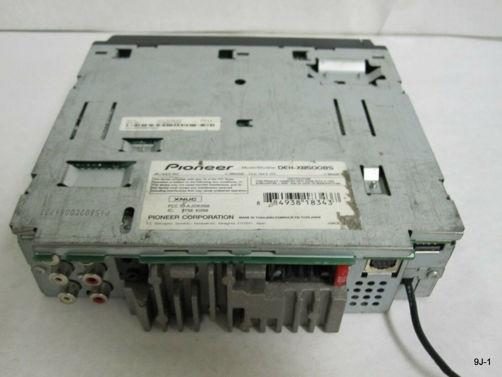 Pioneer DEH-X4700BT In-Dash CD MP3 USB Car Stereo Receiver Bluetooth Pandora - Fresh Stock Dated October 2025