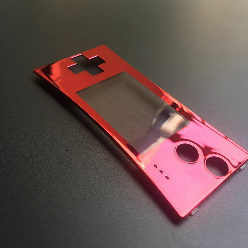 BRAND NEW Faceplate for Original Nintendo Game Boy Micro GBM Red CUSTOM - Fresh Stock Dated October 2025