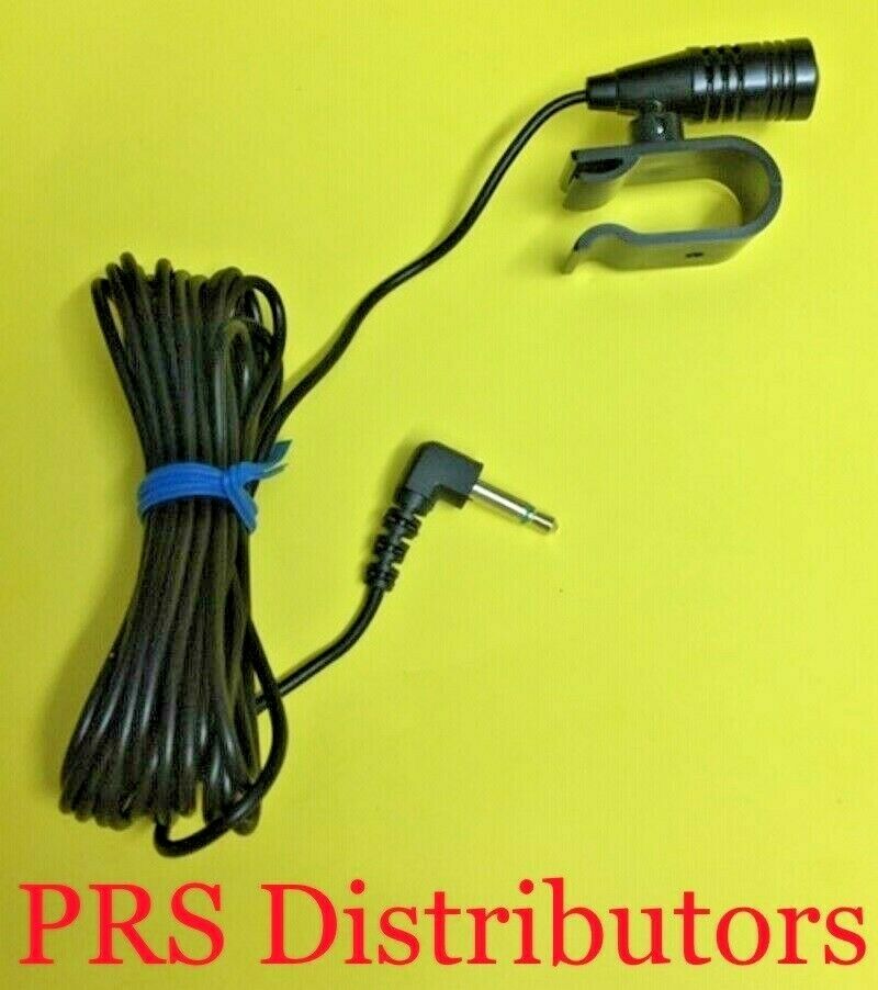 3.5mm Microphone For Car Stereo GPS DVD Bluetooth Enabled External Mic - Fresh Stock Dated October 2025