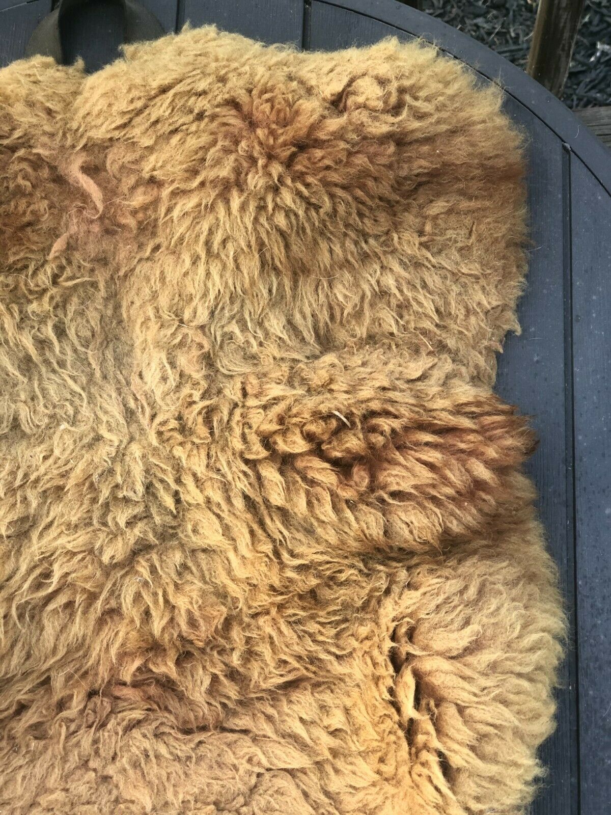 Vintage Sheepskin Saddle Cover Pad Sheep Skin Cushion Horse Tack Equestrian - Fresh Stock Dated October 2025