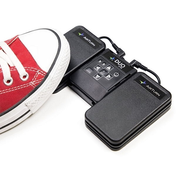 AirTurn Duo 200 Transmitter with 2 Pedals - Fresh Stock Dated October 2025