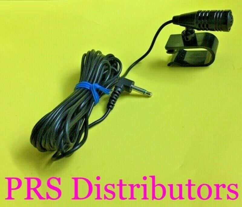 3.5mm Microphone For Car Stereo GPS DVD Bluetooth Enabled External Mic - Fresh Stock Dated October 2025