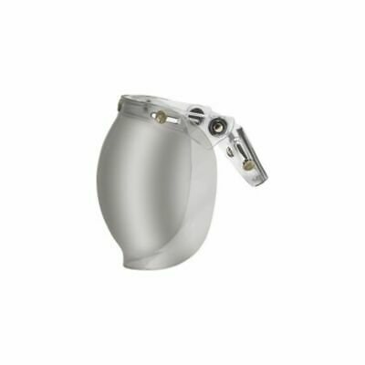 GMax Universal 3-Snap Flip-Up Bubble Shield Fit Snaps Open Face or Half Helmets - Fresh Stock Dated October 2025