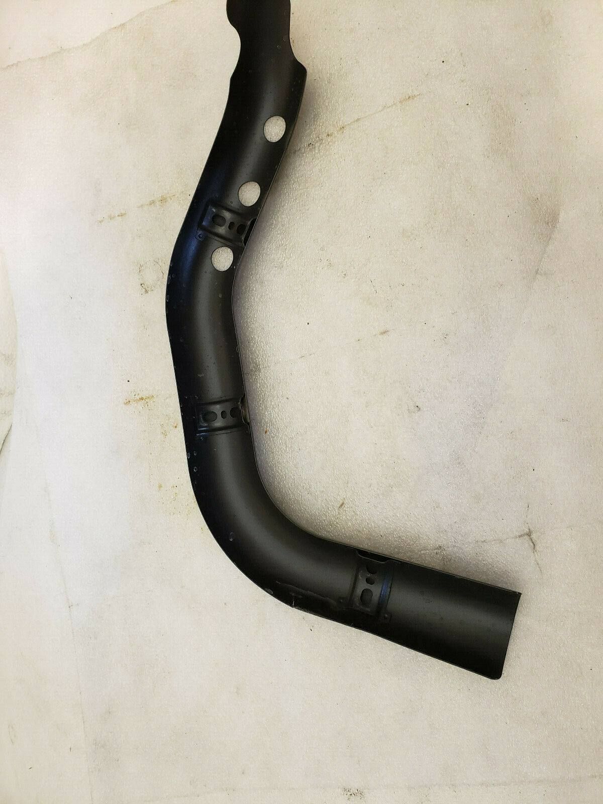 Harley Sportster Front Exhaust Heat shield Black w buckshot holes OEM 2014-2021 - Fresh Stock Dated October 2025