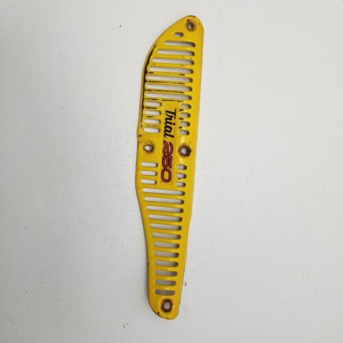 1974 Yamaha TY250 ty 250 Exhaust Heat Shield Cover Guard - Fresh Stock Dated October 2025