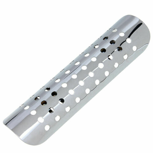 Chrome Exhaust Muffler Pipe Heat Shield Cover Heel Guard For Harley Motorcycle - Fresh Stock Dated October 2025