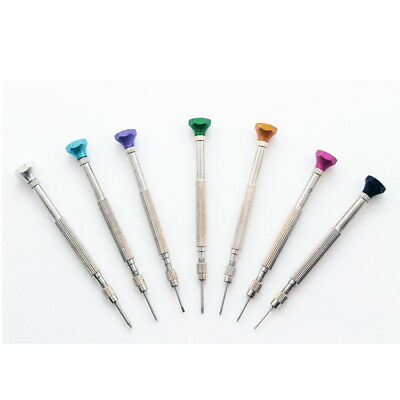 7 Pc Jewelers Watchmakers Screwdriver Set Ultra Precision New Watch Jewelry Tool - Fresh Stock Dated October 2025