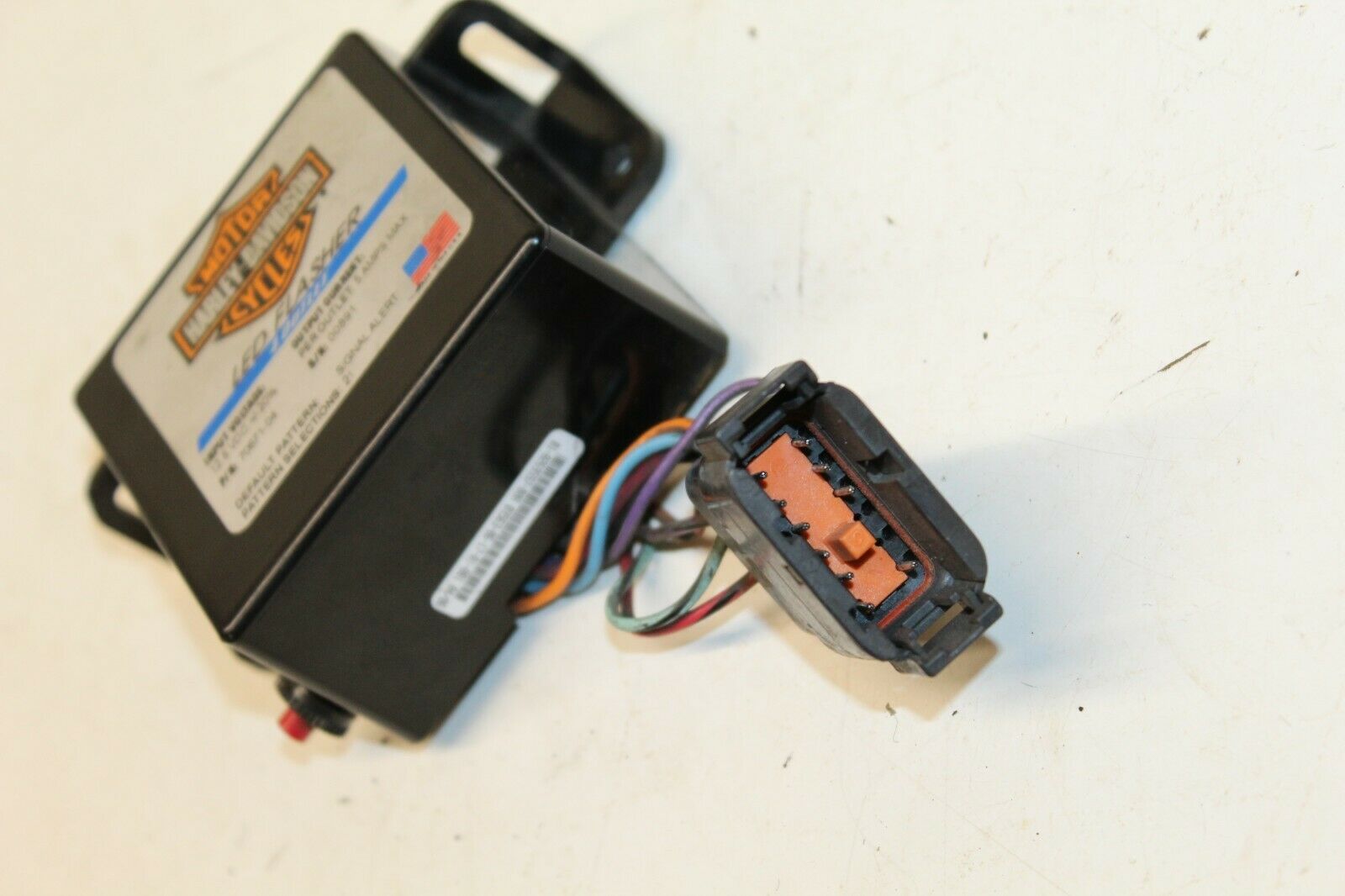 GENUINE Harley FLHTP FXDP Strobe Light LED Flasher 4-Outlet Ballast Harness - Fresh Stock Dated October 2025