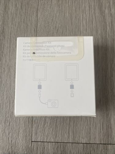 APPLE IPAD CAMERA CONNECTION KIT & CABLE MC531ZM/A Model A1362 A1358 New GENUINE - Fresh Stock Dated October 2025