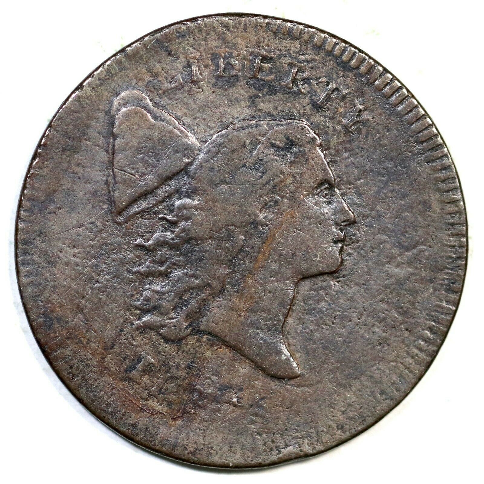 1795 C-6a R-2 Double Struck Liberty Cap Half Cent Coin 1/2c - Fresh Stock Dated October 2025