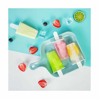 12 Cavities Popsicle Molds Reusable Summer Silicone Popsicle Molds Easy Release - Fresh Stock Dated October 2025