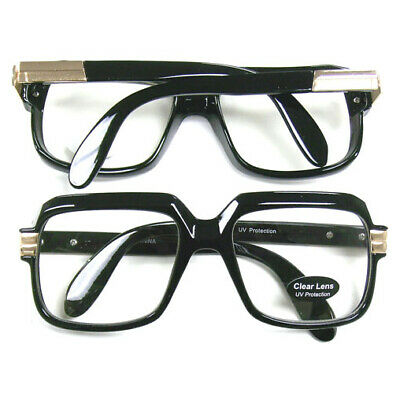 Oversized Hip Hop Glasses (Choose Your Color)  Rapper Run DMC Gazelle Rap 80's - Fresh Stock Dated October 2025