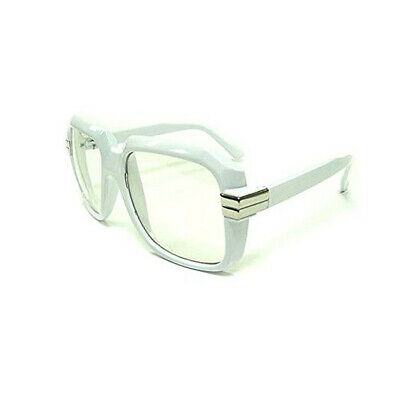 Oversized Hip Hop Glasses (Choose Your Color)  Rapper Run DMC Gazelle Rap 80's - Fresh Stock Dated October 2025